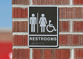 ADA Restroom Signs by Igna Signs & Graphics