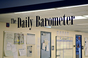 Daily Barometer Window Films for Business by Igna Signs & Graphics