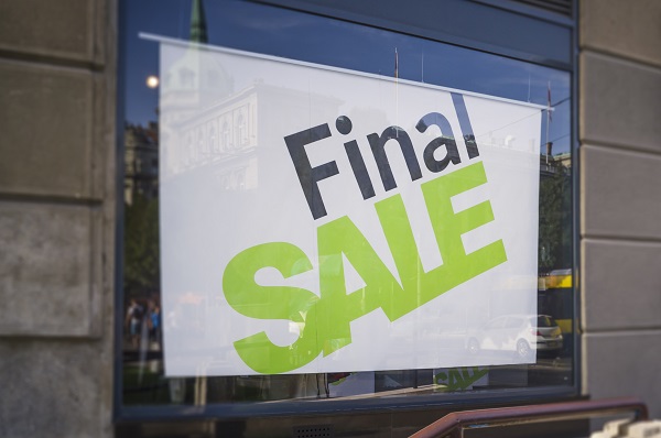 Final Sale Window Graphics for Business