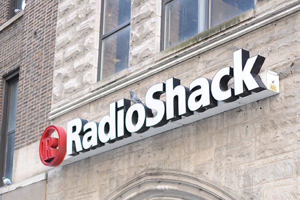 RadioShack Dimensional Letter Sign