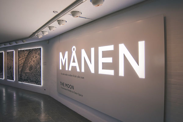 Manen Illuminated Lobby Signage for Business by Igna Signs& Graphics
