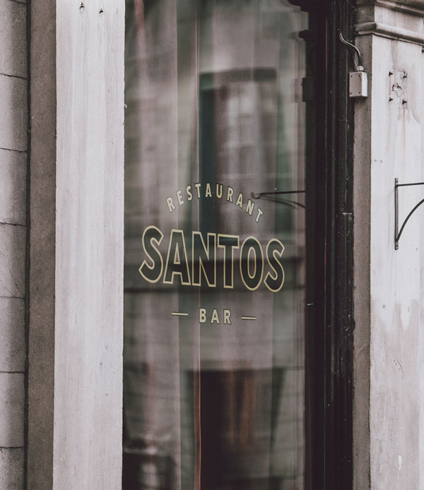 Santos Custom Vinyl Graphics by Igna Signs & Graphic