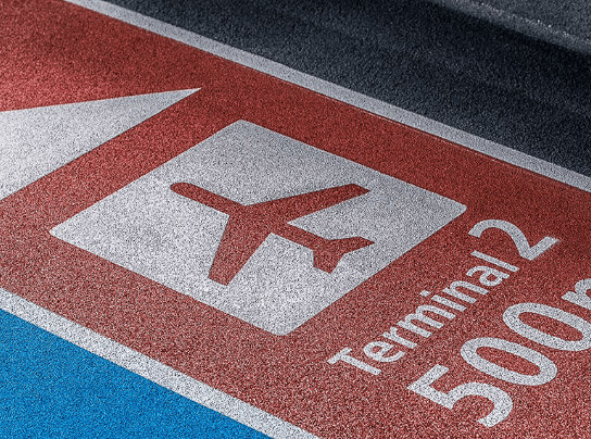 Terminal Floor Decal by Igna Signs & Graphics