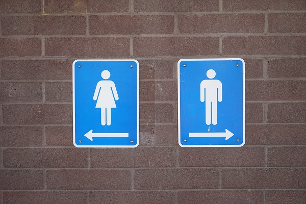 Directional Bathroom Signage, Chicago