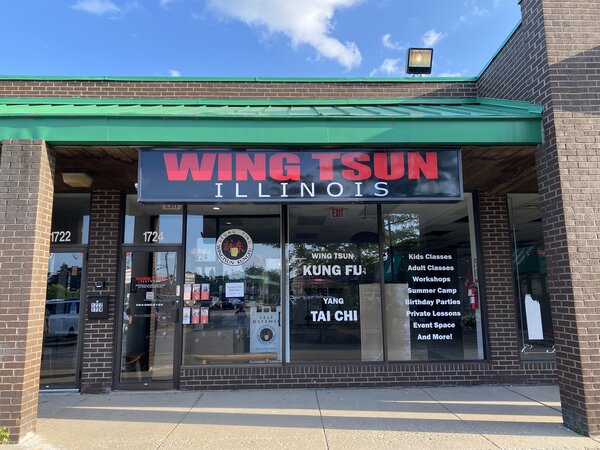 Storefront Business Signage - Wing Tsun Illinois